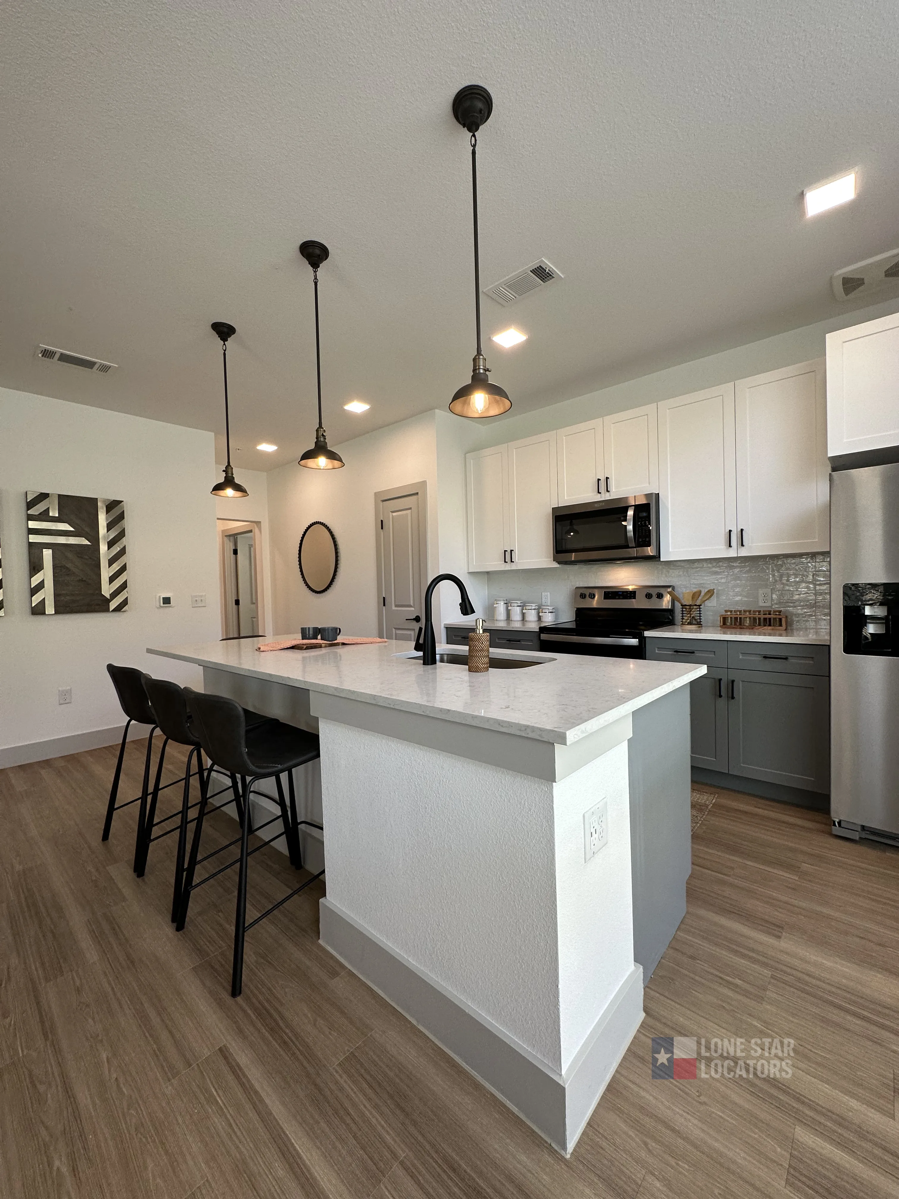 Private yard and townhome-style layout at Arbolada